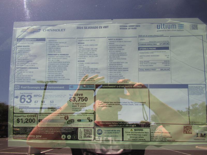 Chevrolet Silverado EV 4WT 2024