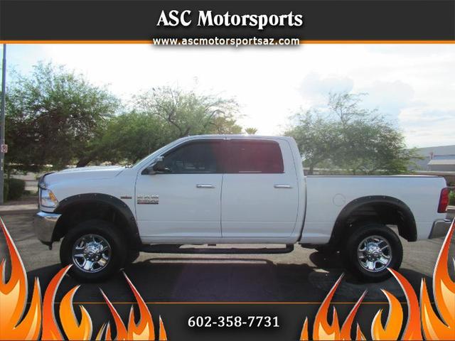 White 2014 RAM 2500 Pickup Truck Four-Wheel Drive Automatic