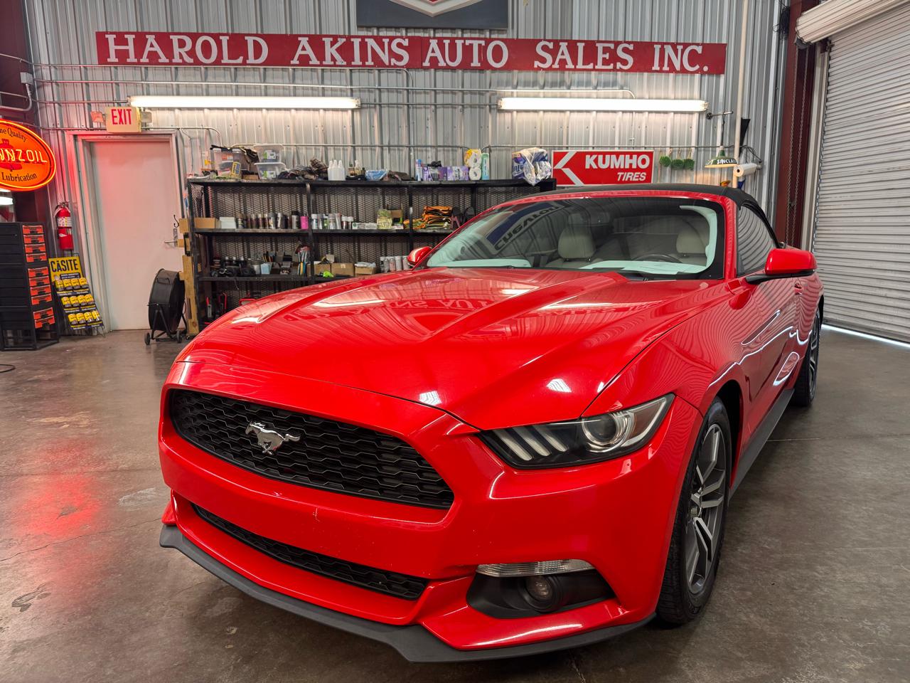 2015 Ford Mustang EcoBoost Premium Convertible