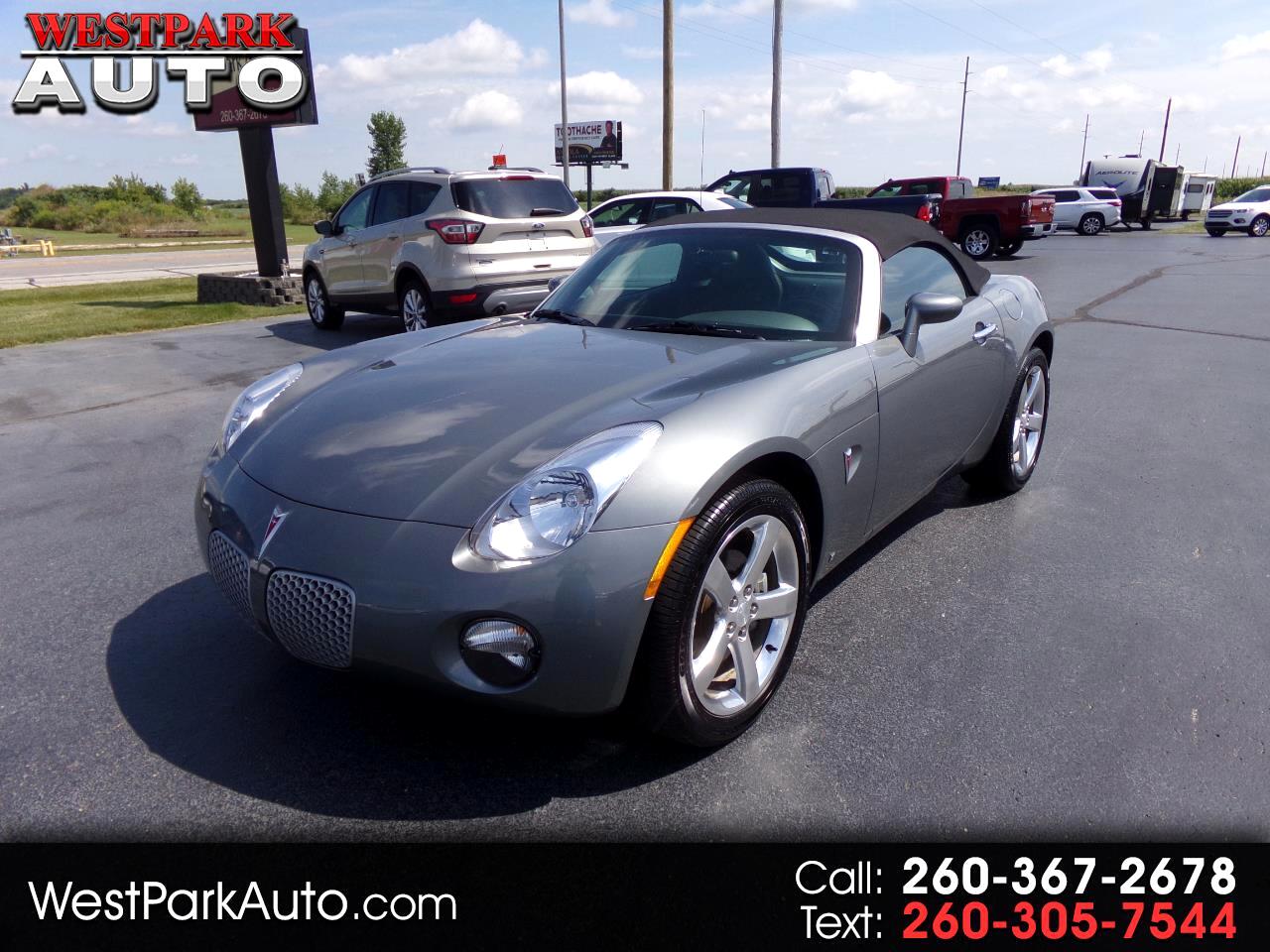 Used 2007 Pontiac Solstice 2dr Convertible For Sale In