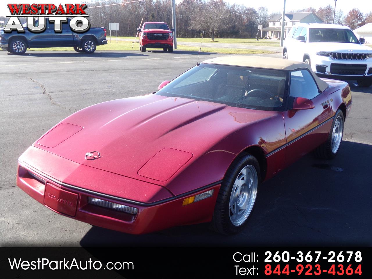 1990 Chevrolet Corvette 2dr Convertible