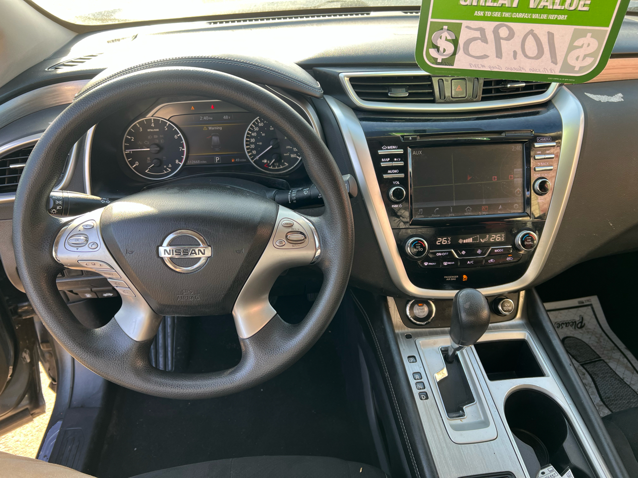 Nissan Murano FWD Platinum 2018