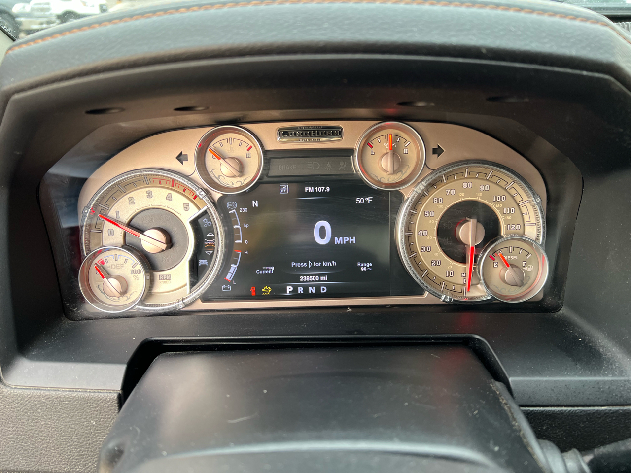 RAM 3500 4WD Crew Cab 149" Longhorn 2016