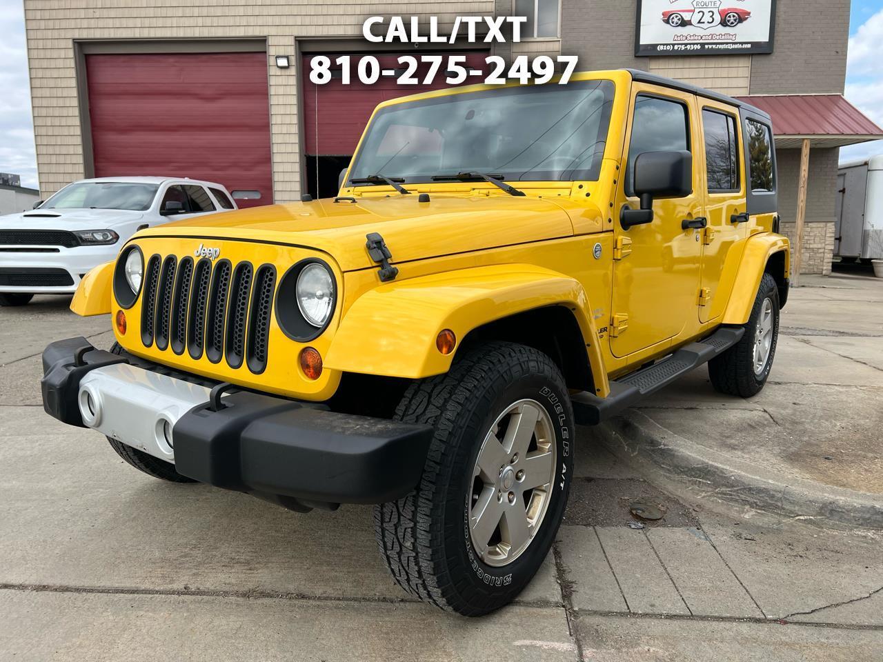 2011 Jeep Wrangler Unlimited 4WD 4dr Sahara