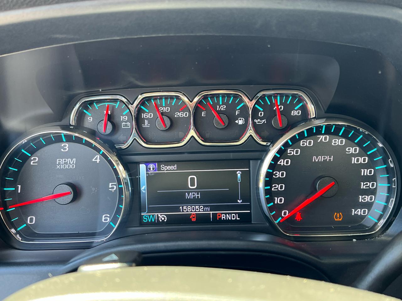 Chevrolet Silverado 1500 4WD Double Cab 143.5" LT w/1LT 2018