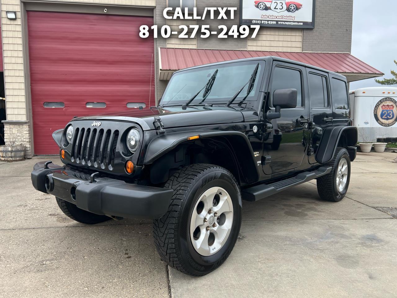 Jeep Wrangler Unlimited 4WD 4dr Sahara 2013