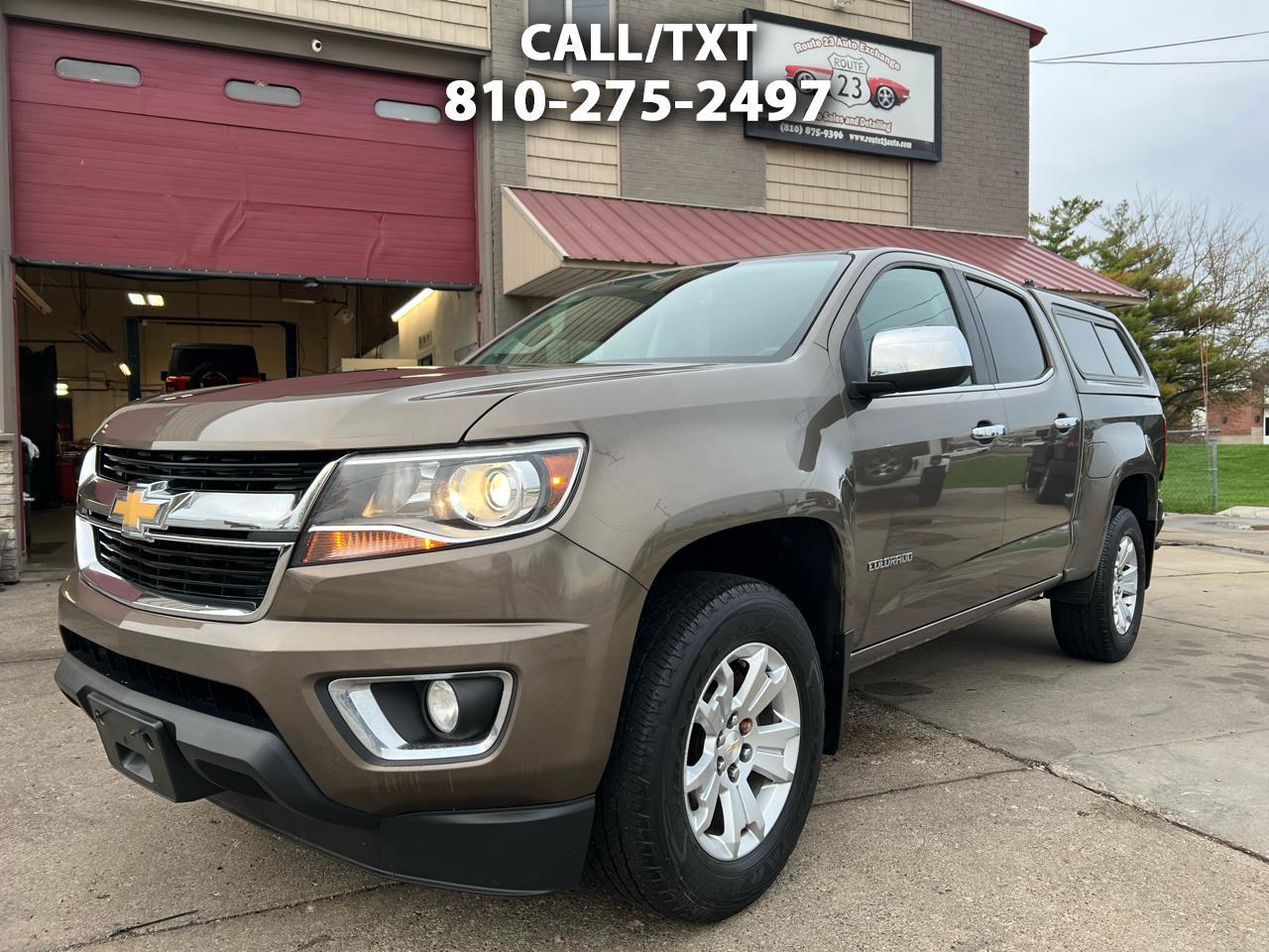 2016 Chevrolet Colorado 4WD Crew Cab 128.3" LT