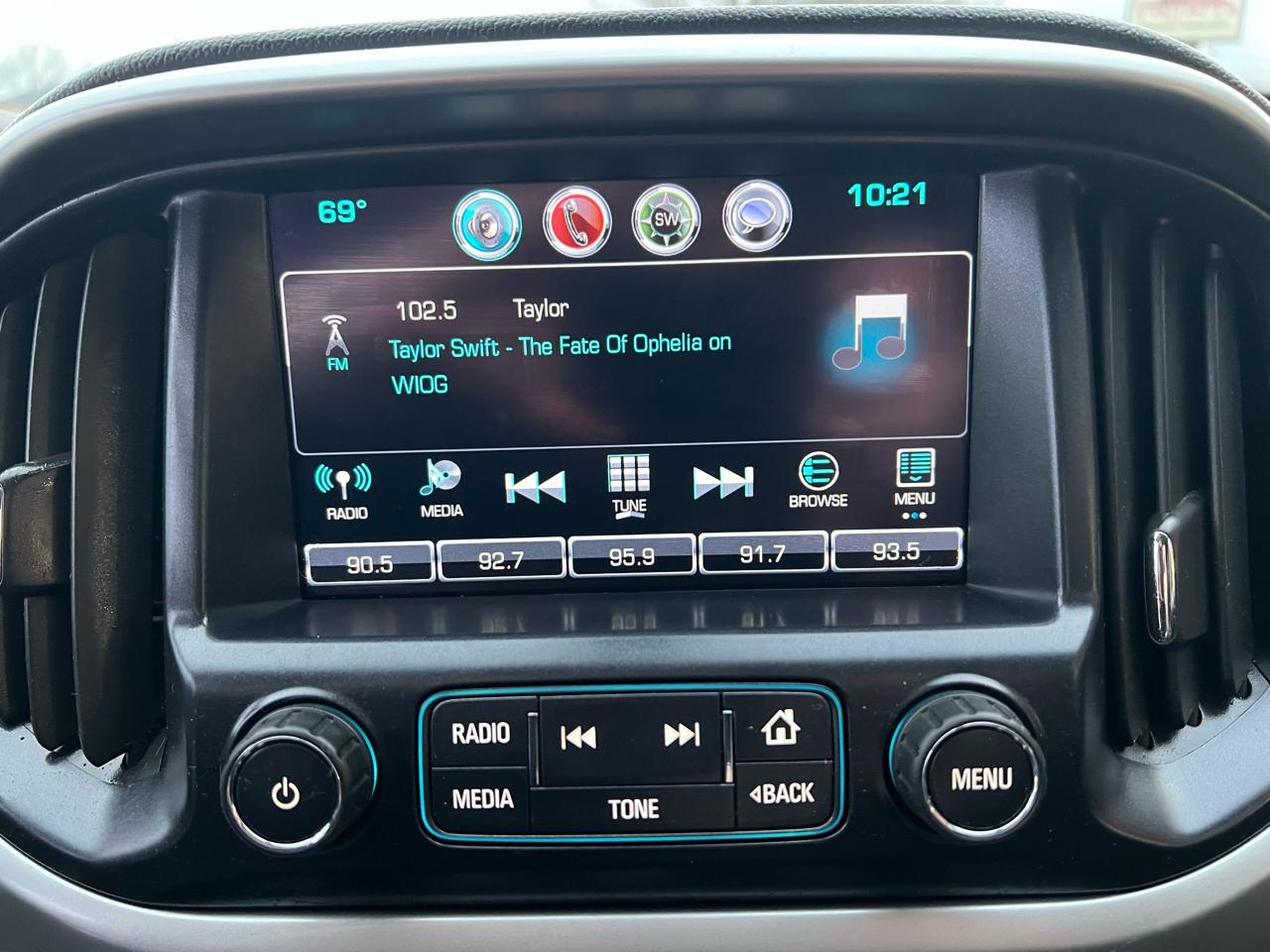 Chevrolet Colorado 4WD Crew Cab 128.3" LT 2016