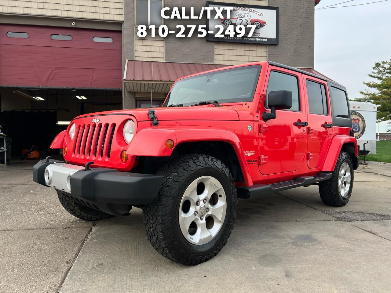 Jeep Wrangler Unlimited 4WD 4dr Sahara 2013