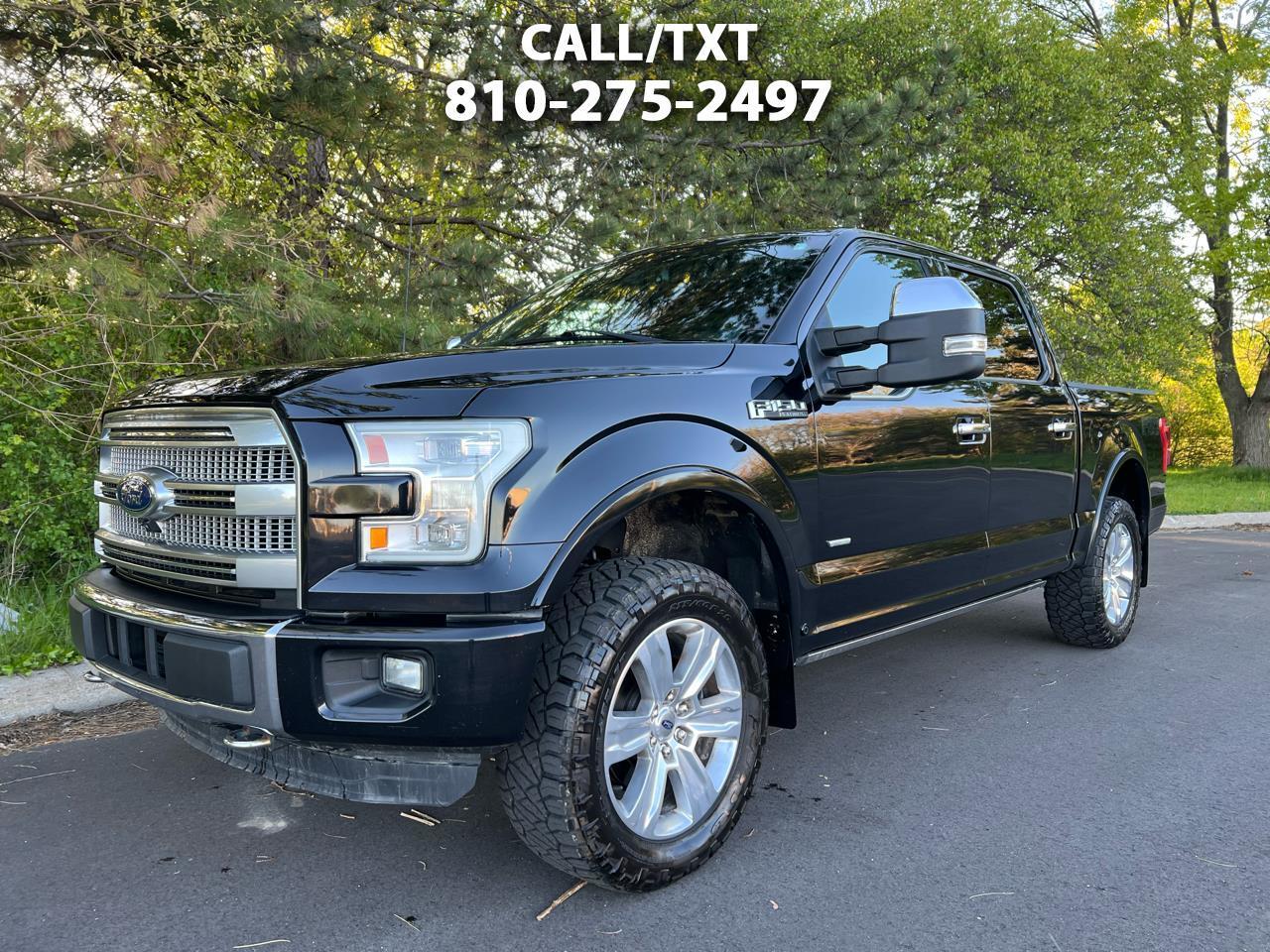 Ford F-150 4WD SuperCrew 145" King Ranch 2016