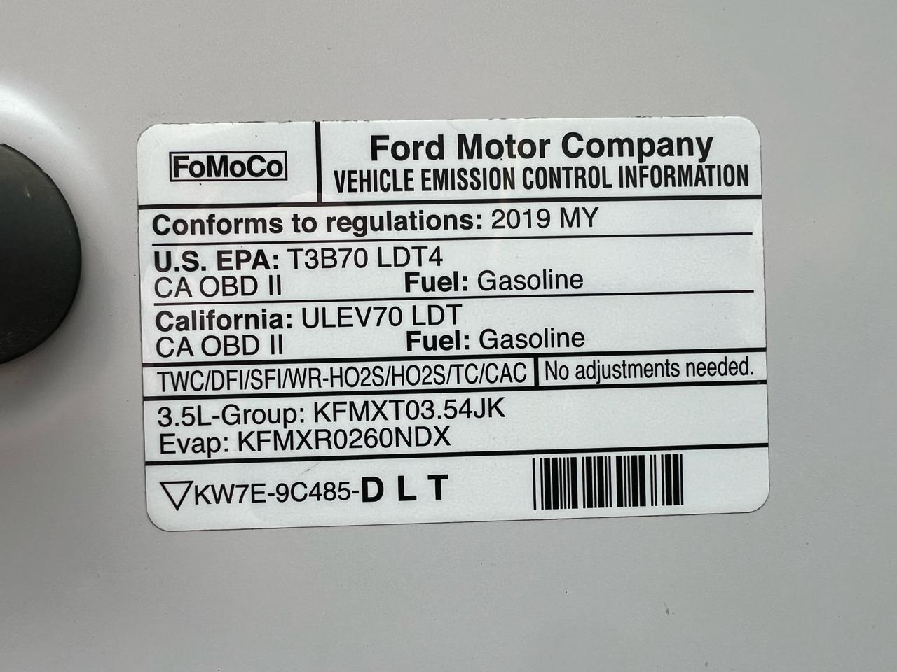 Ford F-150 XLT 4WD SuperCrew 6.5' Box 2019