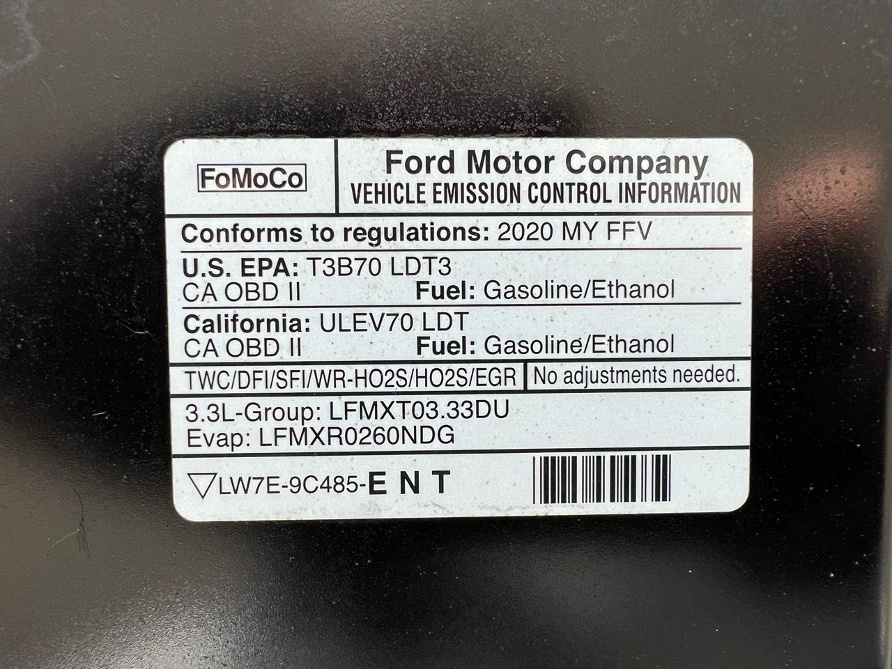 Ford F-150 XLT SuperCrew 6.5-ft Box 4WD 2020