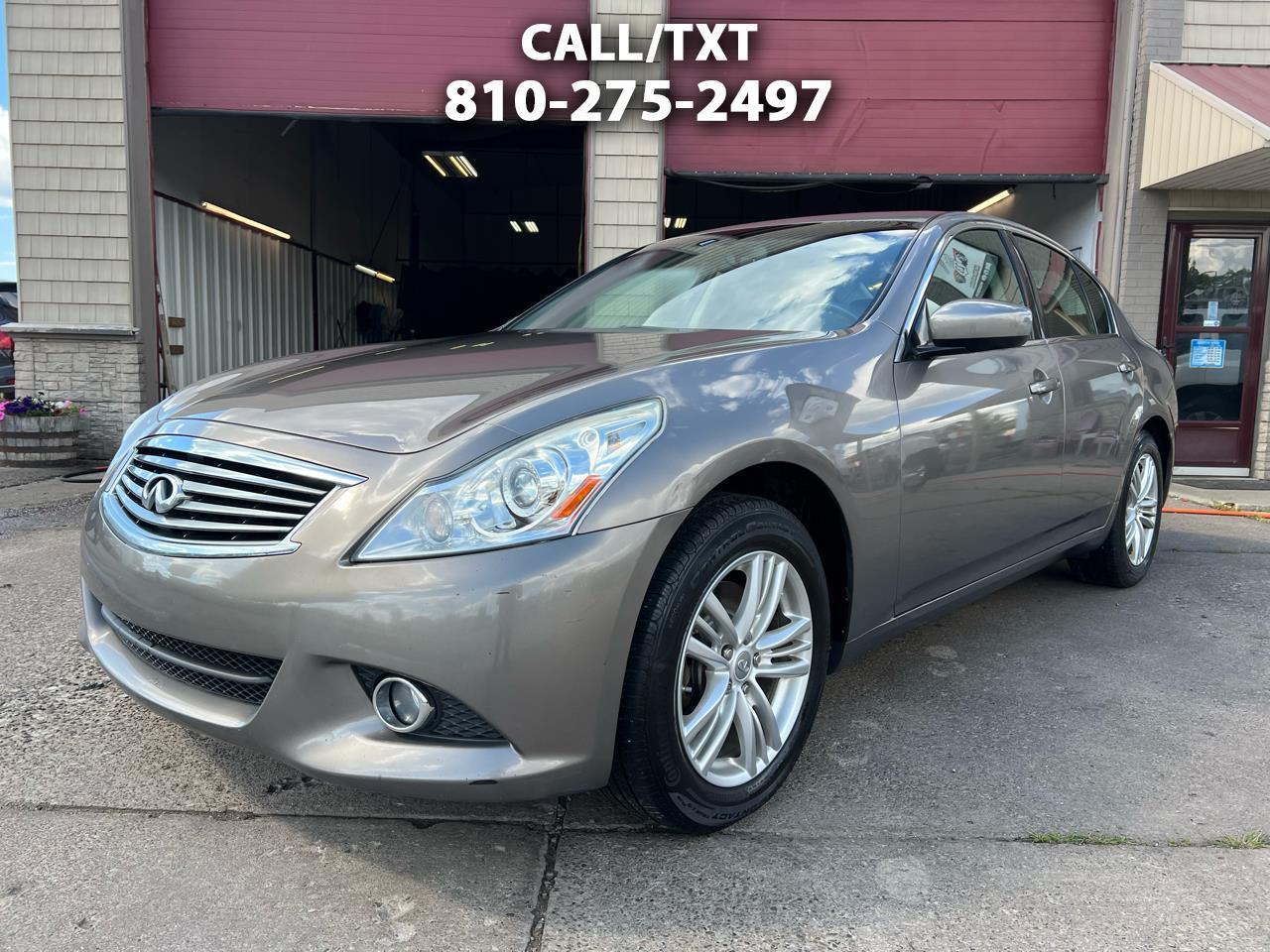 Infiniti G37 Sedan 4dr x AWD 2012
