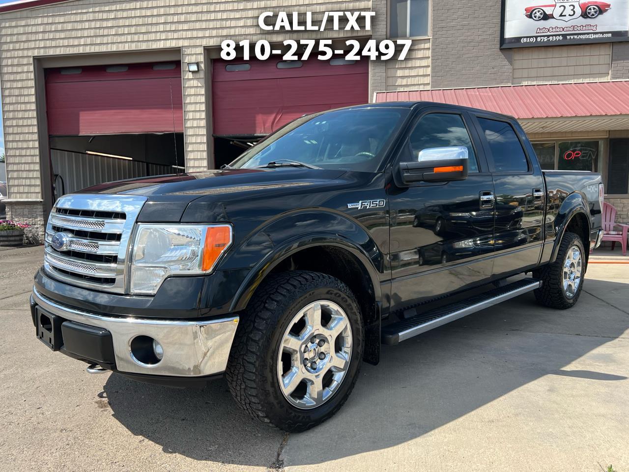 Ford F-150 Lariat SuperCrew 6.5-ft Box 4WD 2013