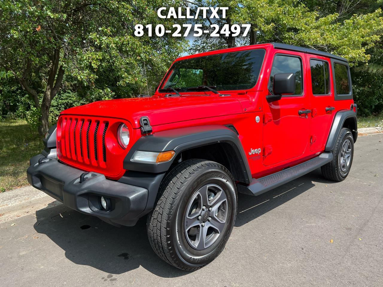2019 Jeep Wrangler Unlimited Sport S 4x4