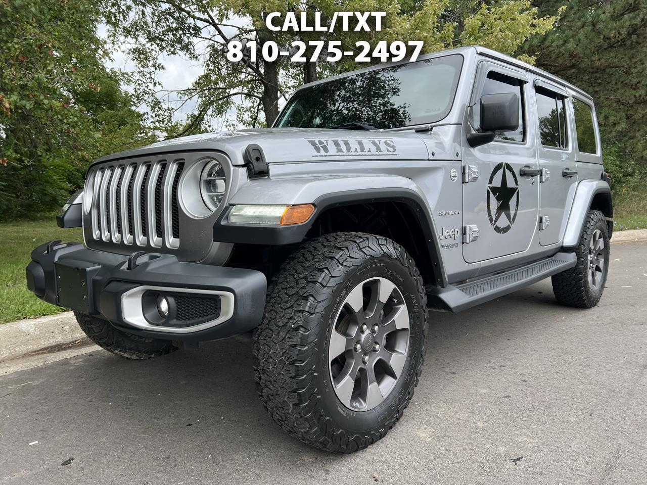2018 Jeep Wrangler Unlimited 4WD 4dr Willys Wheeler