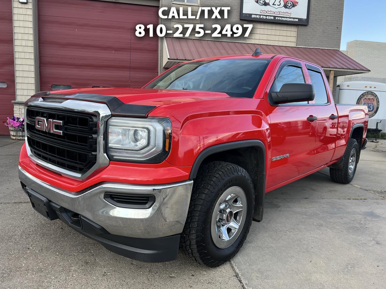 GMC Sierra 1500 4WD Double Cab 143.5" 2016