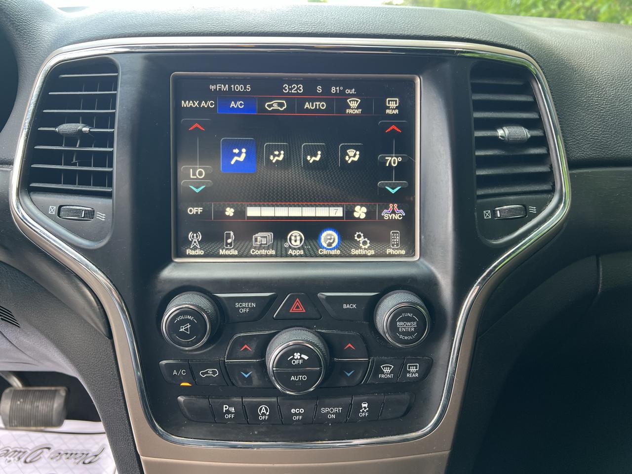 Jeep Grand Cherokee Laredo 4x4 2017