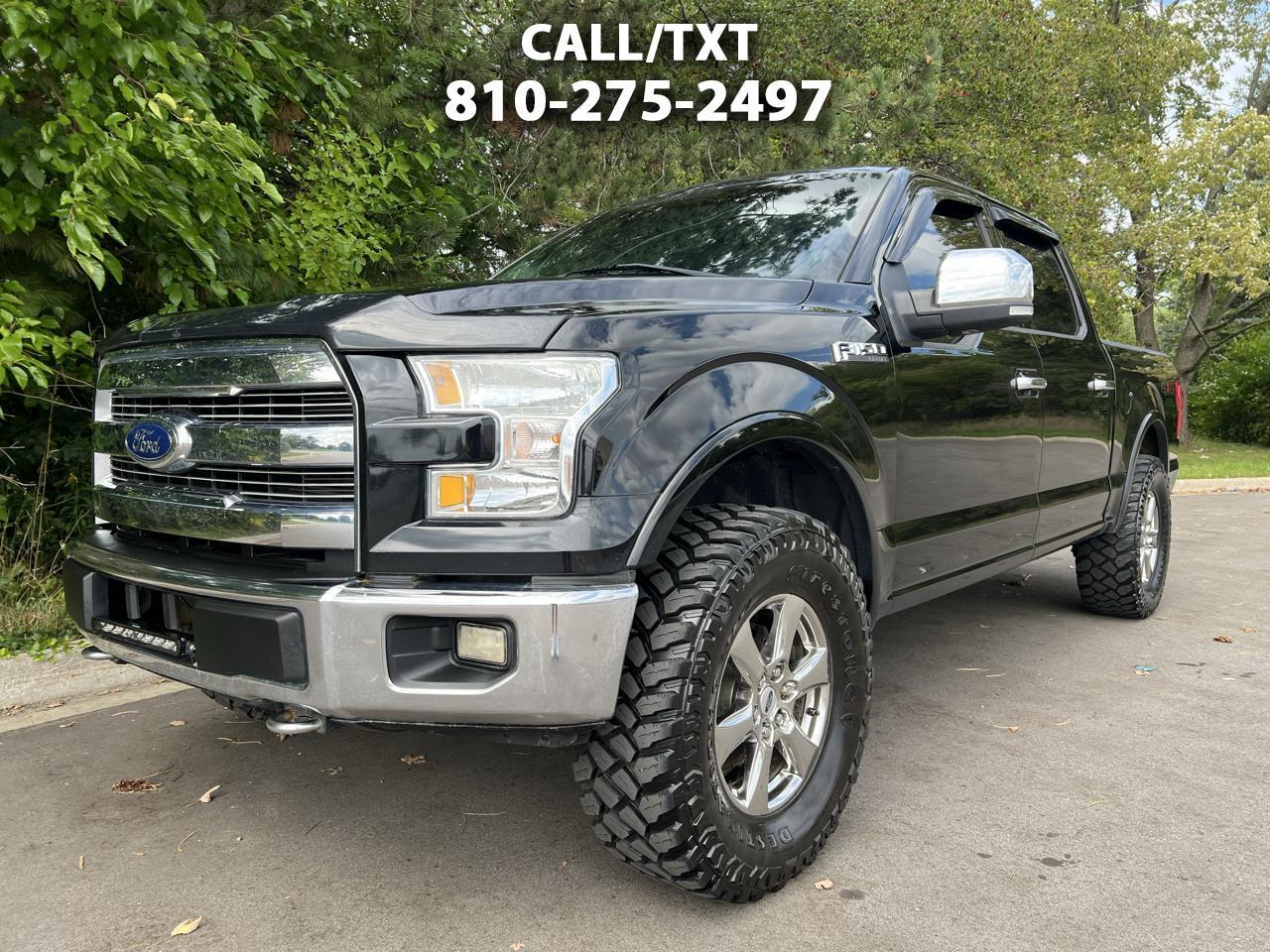 Ford F-150 4WD SuperCrew 145" Lariat 2017