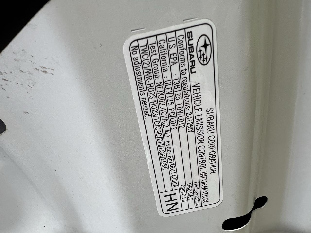 Subaru Outback Wilderness CVT 2022