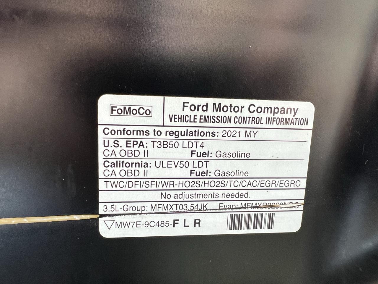 Ford F-150 XLT SuperCrew 6.5-ft Box 4WD 2021