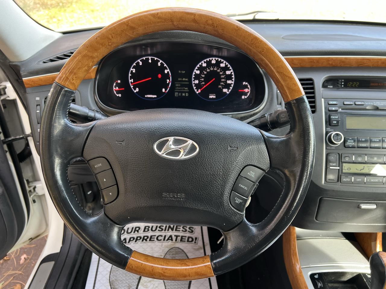 Hyundai Azera 4dr Sdn Limited 2008