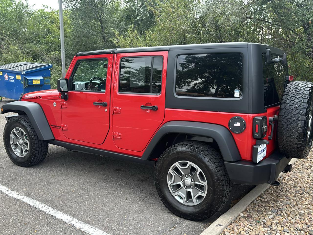 Jeep Wrangler Unlimited Rubicon 4WD 2014