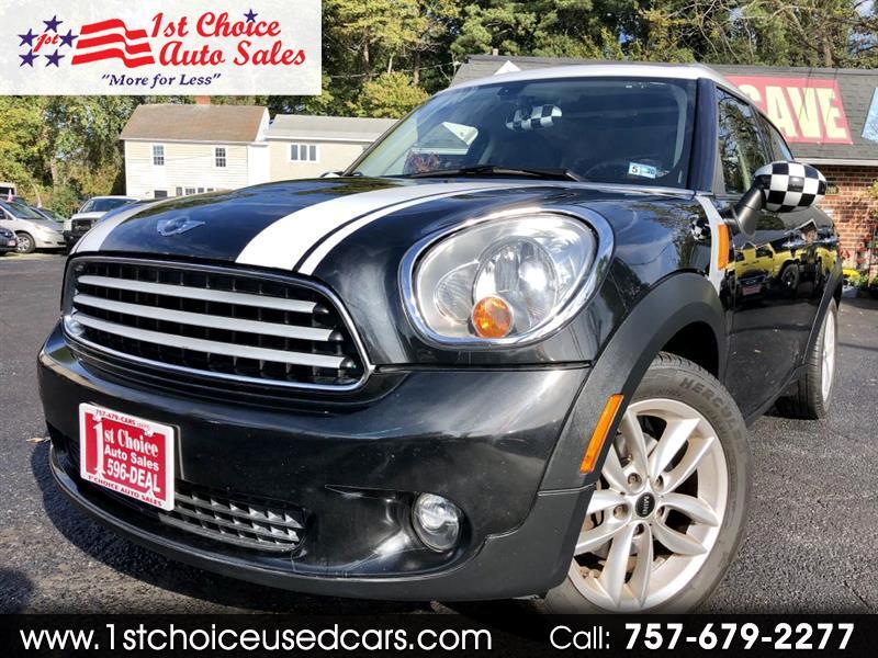 1St Choice Auto >> Used 2012 Mini Countryman Base For Sale In Newport News Va 1St Choice Auto >> Used 2012 Mini Countryman Base For Sale In Newport News Va