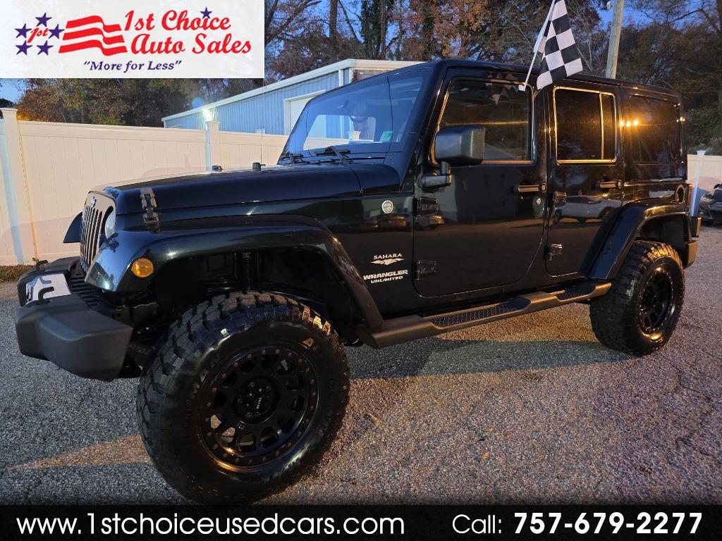 2012 Jeep Wrangler Unlimited 4WD 4dr Sahara