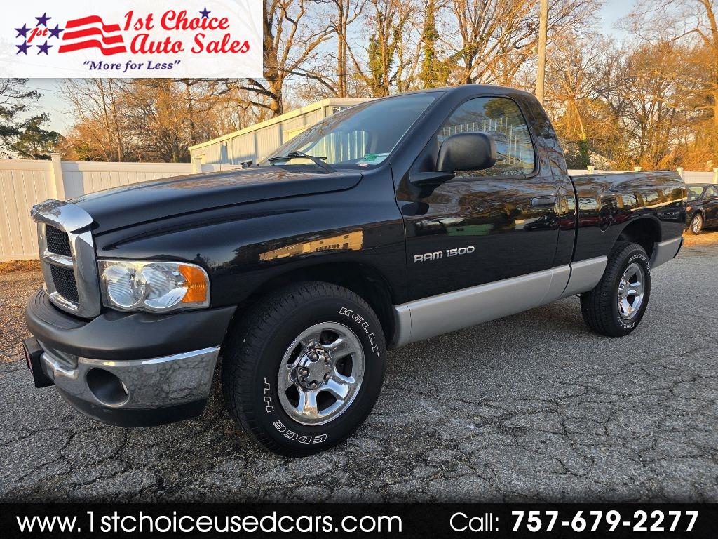 2003 Dodge Ram 1500 2dr Reg Cab 120.5" WB ST