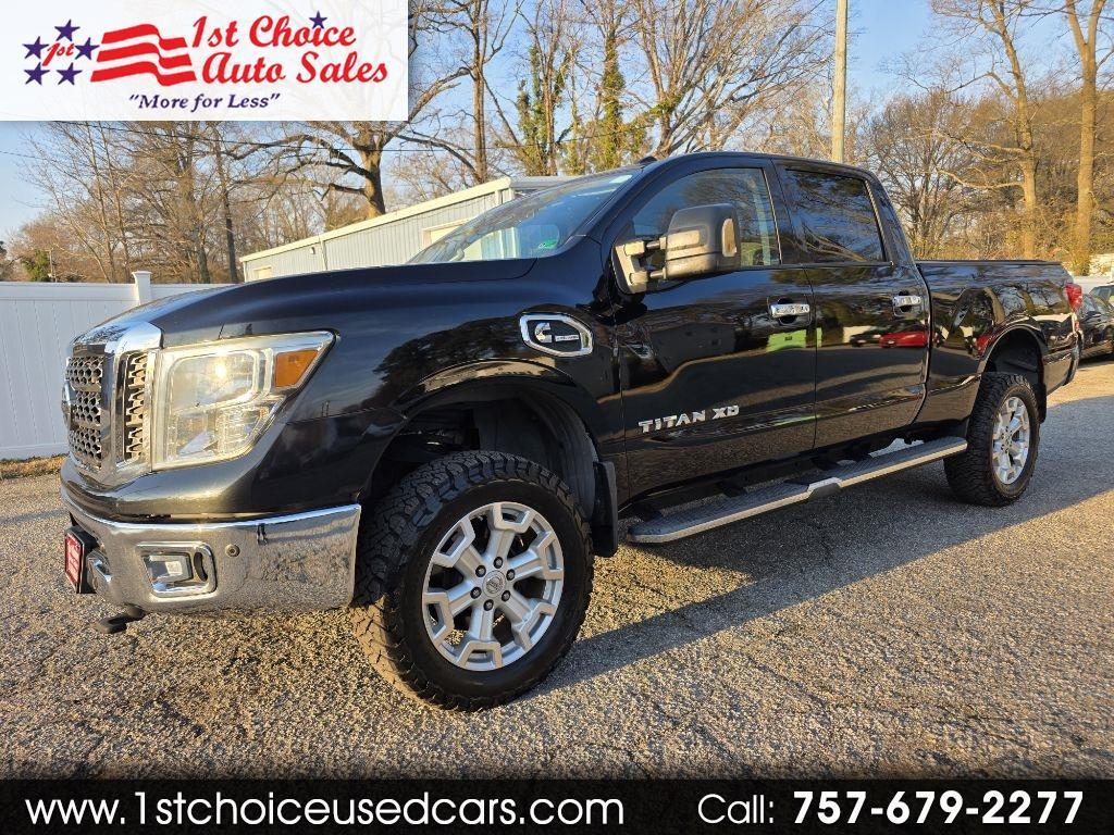 2017 Nissan Titan XD 4x4 Diesel Crew Cab SV