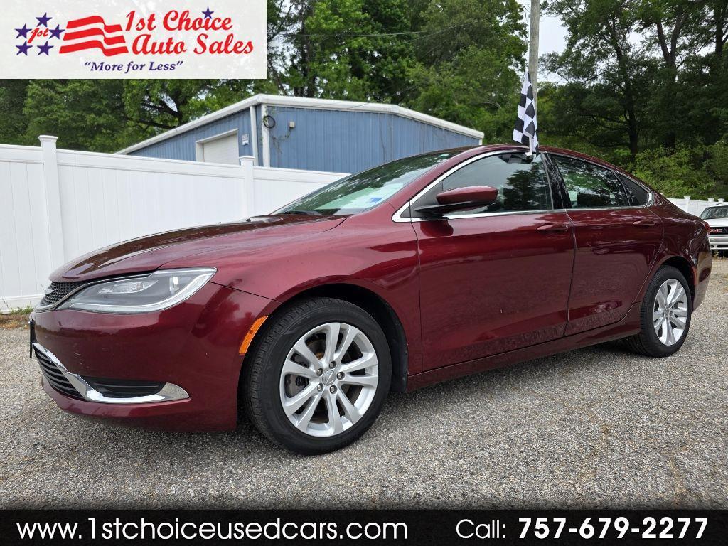2015 Chrysler 200 4dr Sdn Limited FWD
