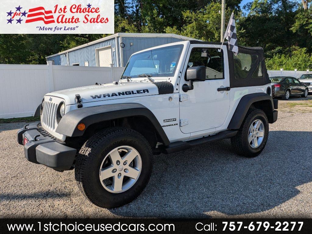 Jeep Wrangler 4WD 2dr Sport 2015
