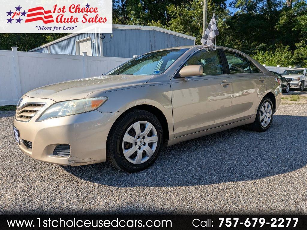 Toyota Camry 4dr Sdn I4 Man (Natl) 2010