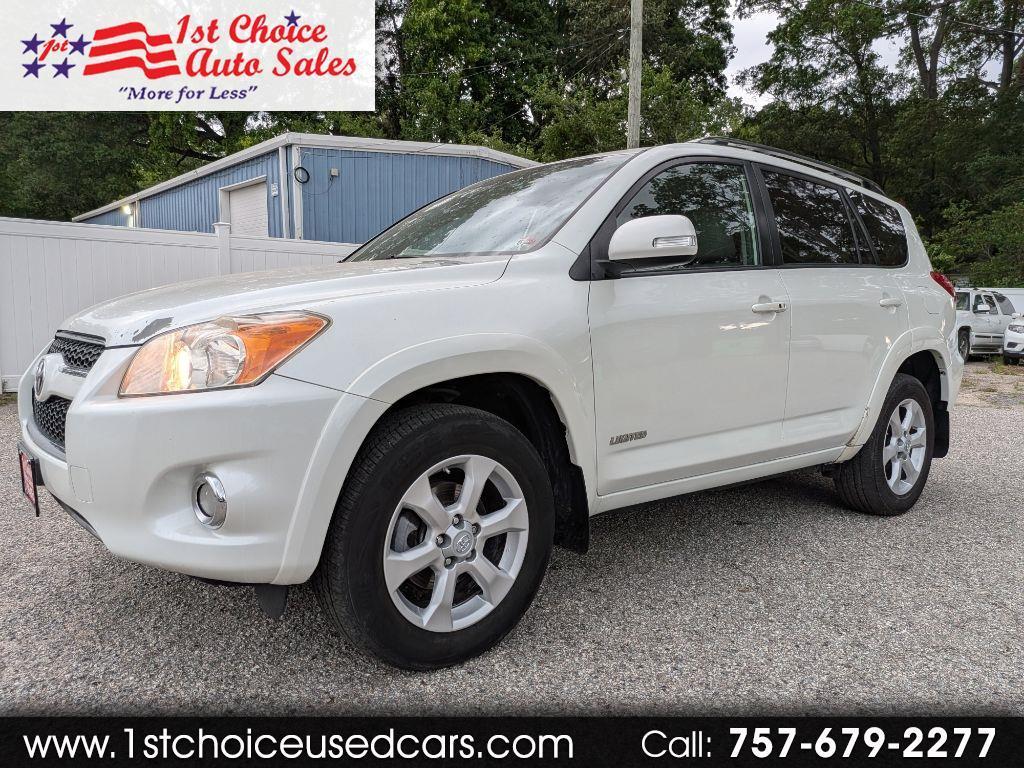 Toyota RAV4 4WD 4dr V6 5-Spd AT Ltd (Natl) 2010