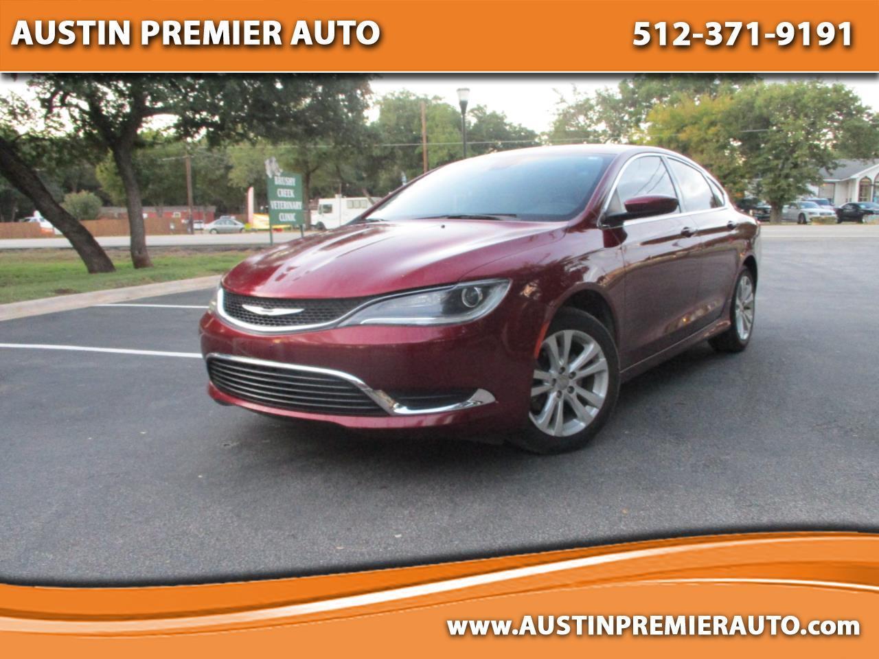 2016 Chrysler 200 4dr Sdn Limited FWD