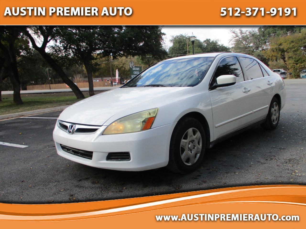 2006 Honda Accord Sdn LX AT
