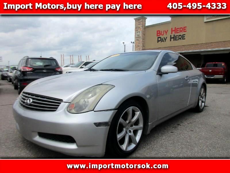 Used 2004 Infiniti G35 Coupe for Sale in Bethany OK 73008 Import Motors