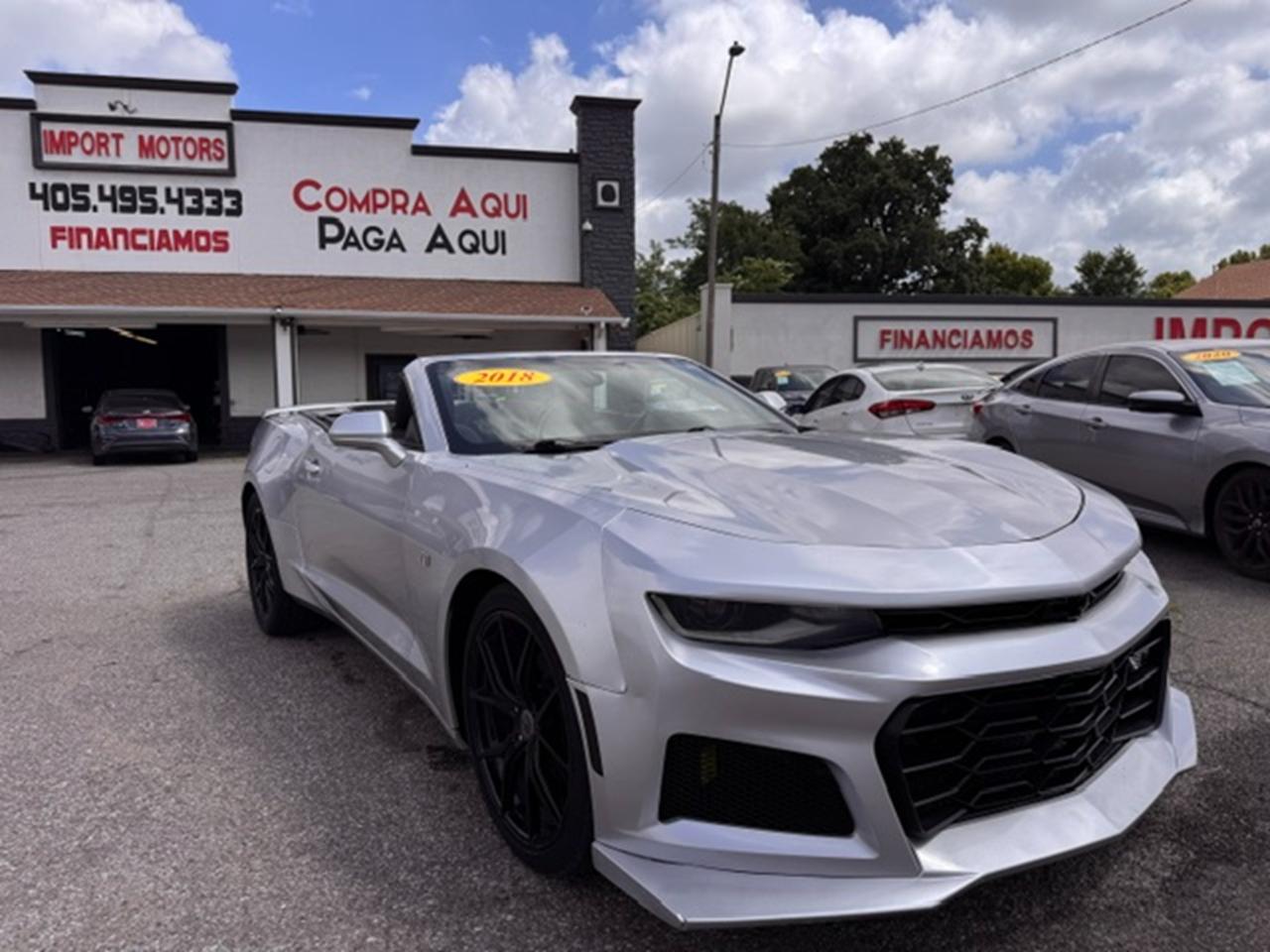 2018 Chevrolet Camaro 1LT Convertible 8A