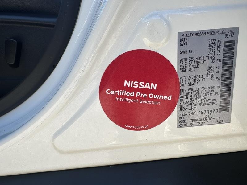 Nissan Rogue SL AWD 2017