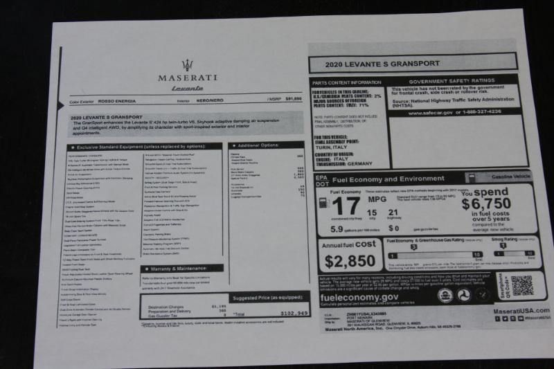 Maserati Levante S GranSport 3.0L 2020