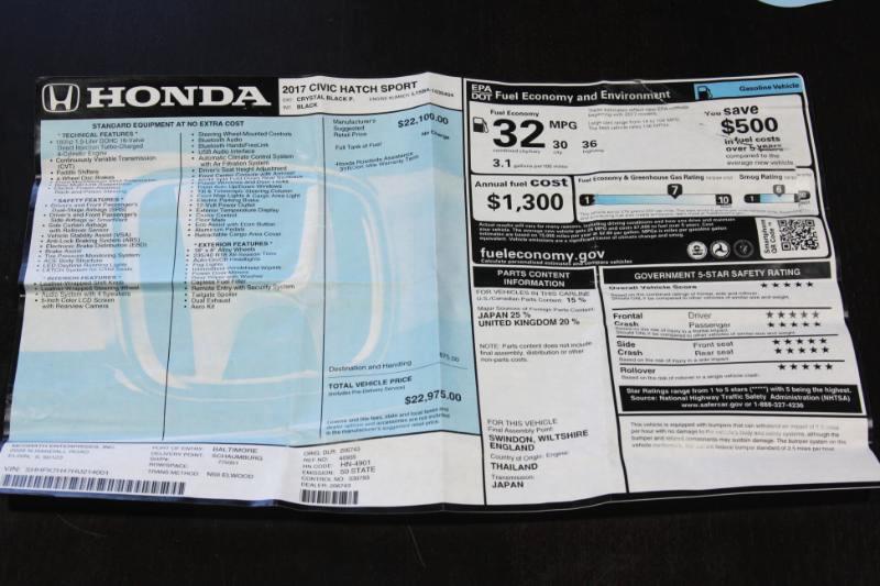 Honda Civic Sport CVT 2017