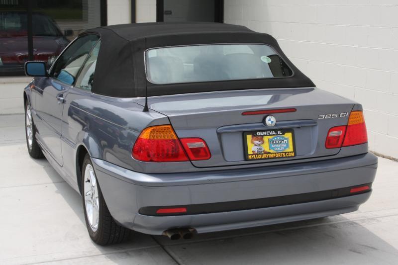 BMW 3-Series 325Ci convertible 2004