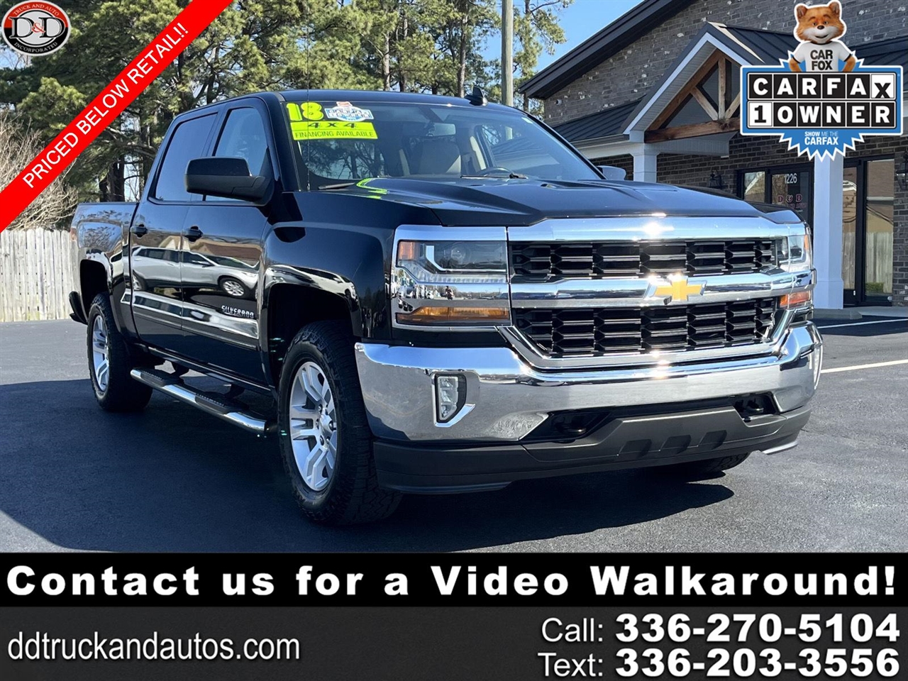 2018 Chevrolet Silverado 1500 LT Crew Cab 4WD