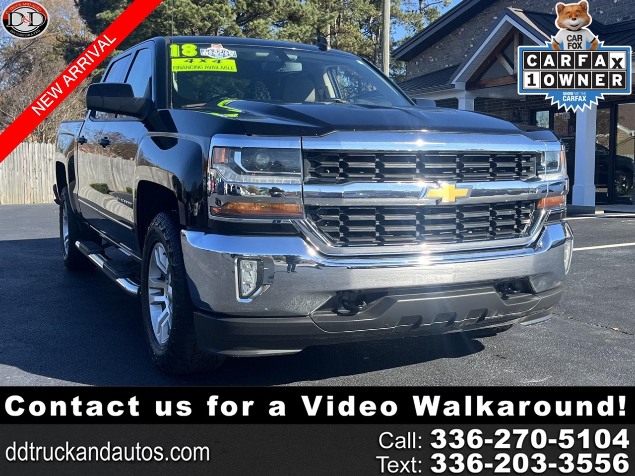 2018 Chevrolet Silverado 1500 LT Crew Cab 4WD