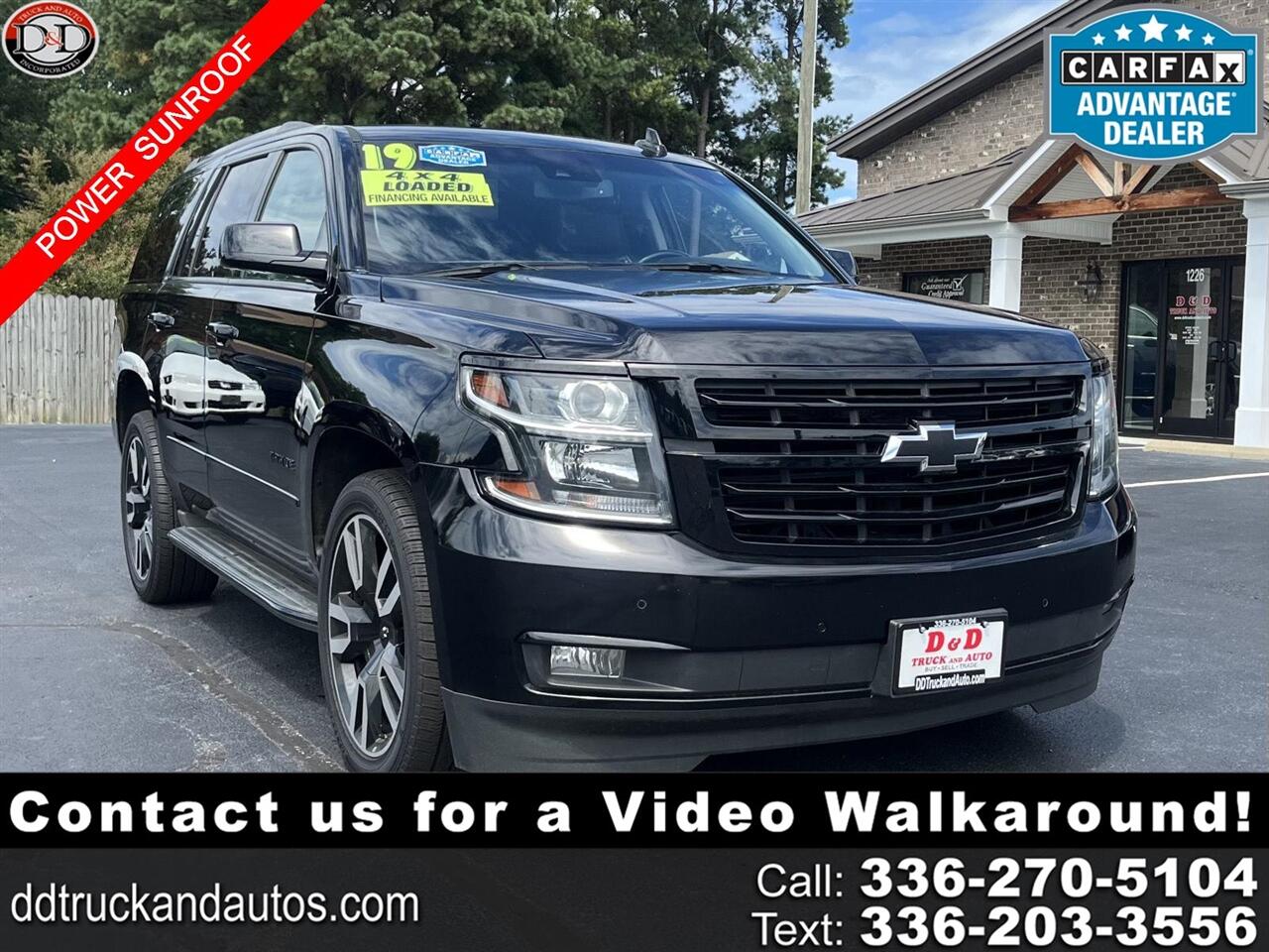 2019 Chevrolet Tahoe Premier 4WD