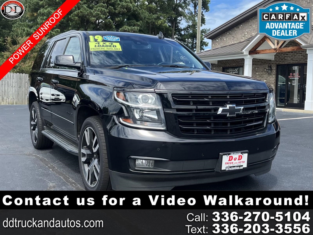 2019 Chevrolet Tahoe Premier 4WD