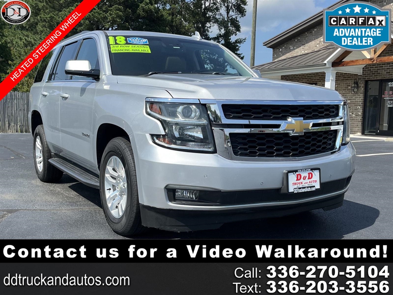 2018 Chevrolet Tahoe LT 2WD