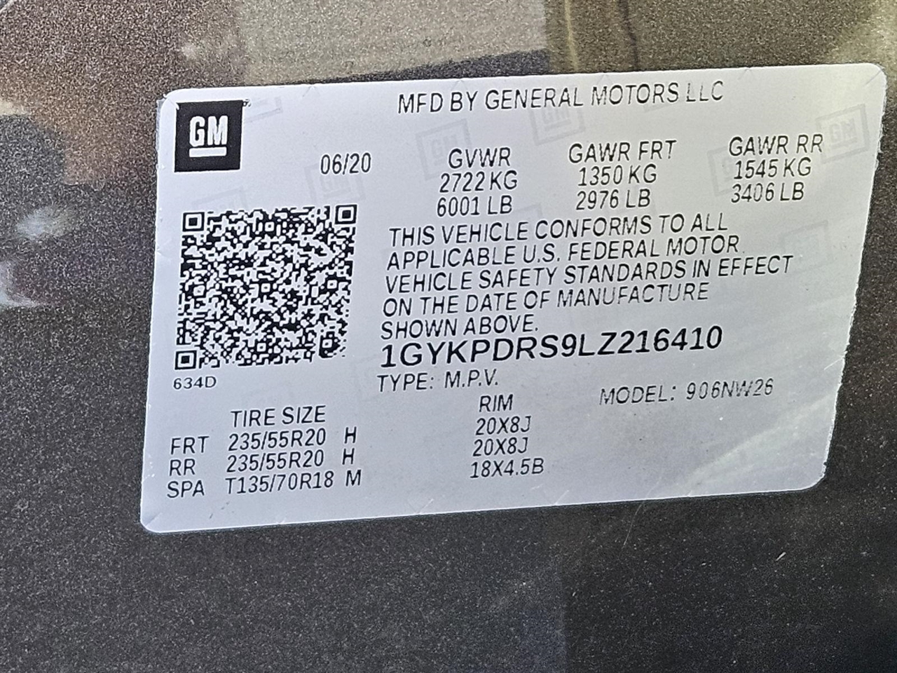 Cadillac XT6 Premium Luxury AWD 2020