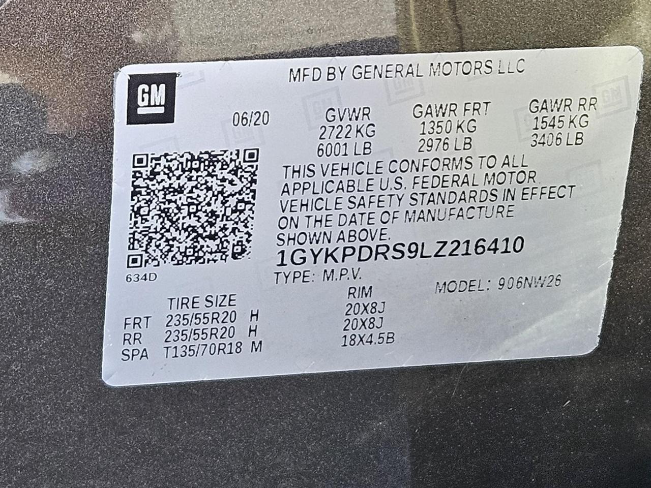 Cadillac XT6 Premium Luxury AWD 2020